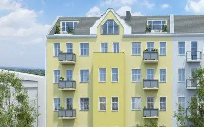 Gründerzeithaus im Leopoldkiez in Berlin
