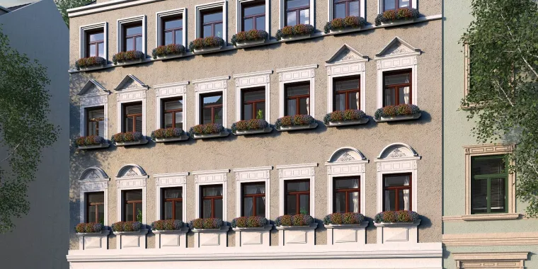 Mehrfamilienhaus in Leutzsch in Leipzig