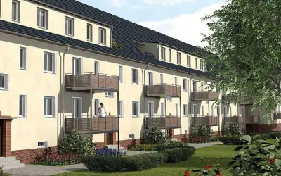 Denkmalgeschützte Mehrfamilienhäuser in Glauchau