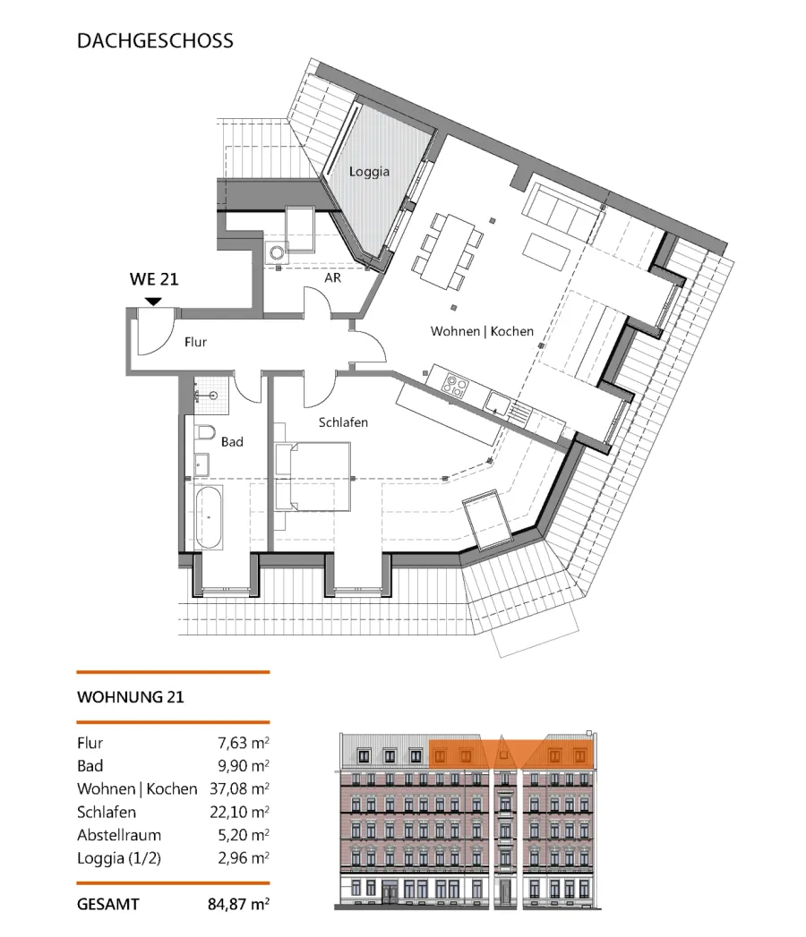 Klasingstraße - WE 21