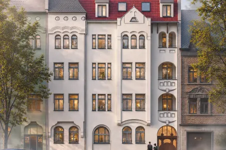 Illustration: Jugendstilhaus Markranstädt, Leipzig