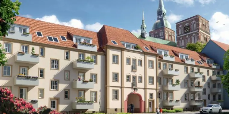 Historische Altstadt in Stralsund