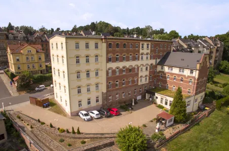 Illustration: Wohnanlage Waldheim, Mittelsachsen
