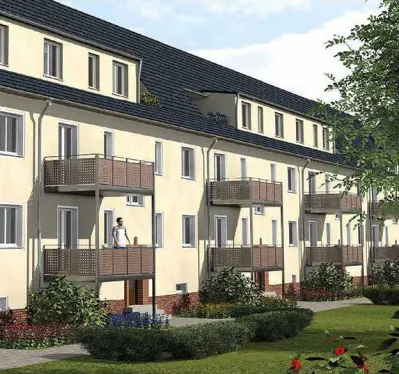 Denkmalgeschützte Mehrfamilienhäuser, Glauchau