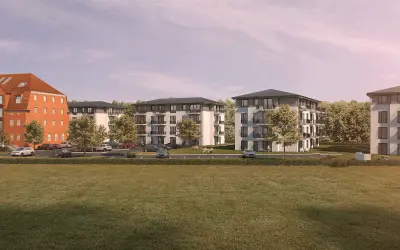 Wohnpark an der Genomühle bei Hamburg