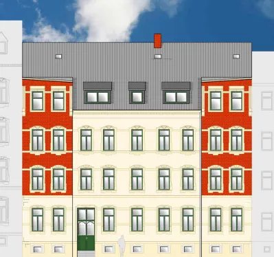 Denkmalgeschütztes Gründerzeithaus, Chemnitz
