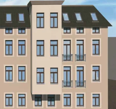 Gründerzeithaus im Stadtzentrum, Halle
