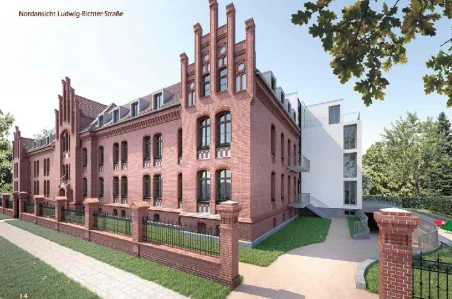 Illustration: Kaiser-Wilhelm-Stift, Potsdam