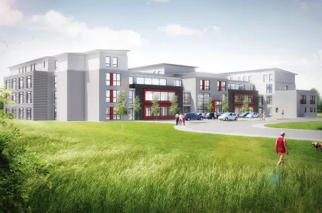Illustration: Pflegeeinrichtung Pieper-Quartier, Cloppenburg