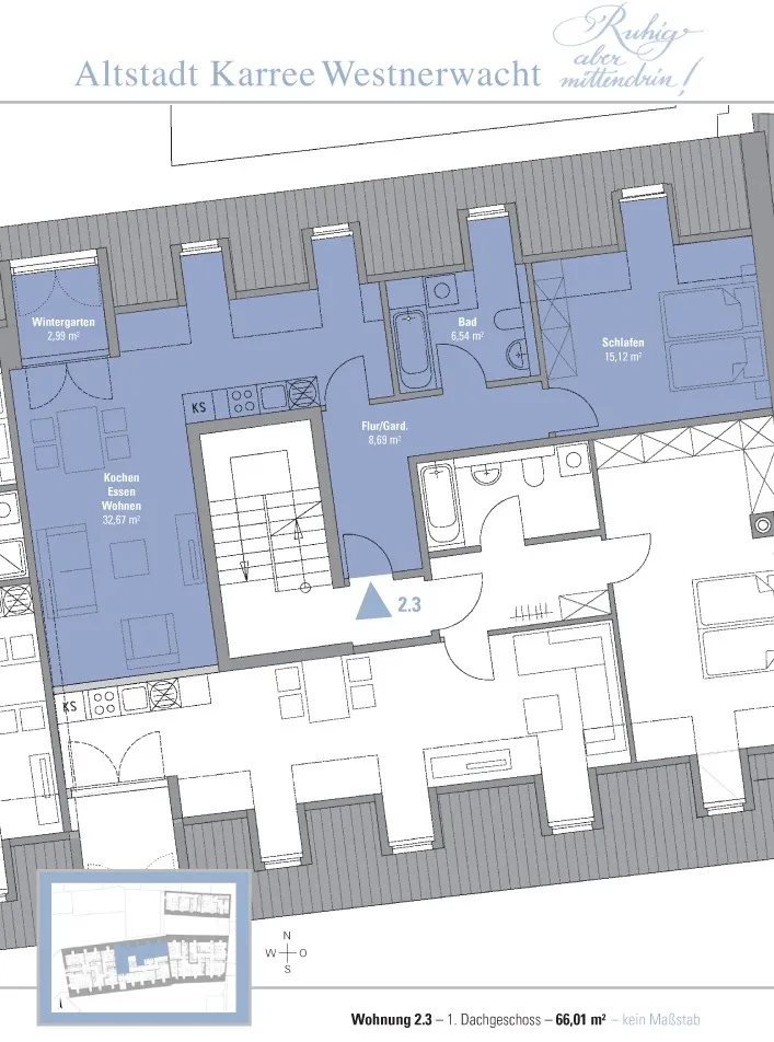 Altstadt Karree - WE Nr.2.3