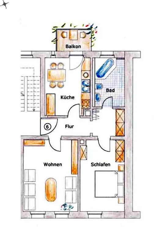 Kreutzerstraße - WE 6