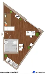 Paracelsus Apartments, Hamm - 10 (D)