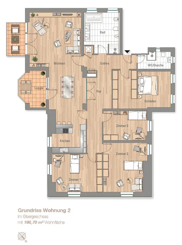 Villa in Sachsenhausen - WE 02