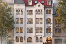 Illustration: Jugendstilhaus Markranstädt, Leipzig
