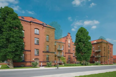 Illustration: Rote Kaserne, Potsdam