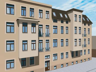 Gründerzeithaus im Stadtzentrum, Halle