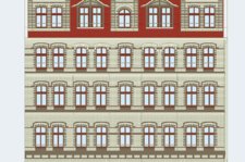 Illustration: Gründerzeithaus Plagwitz, Leipzig