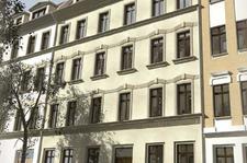 Illustration: Jugendstilhaus in der Neustadt, Leipzig