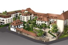 Illustration: Klostergarten, Forchheim