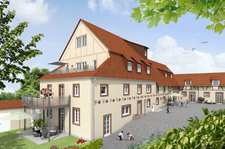 Illustration: Alte Lepp’sche Mühle, Karlsruhe