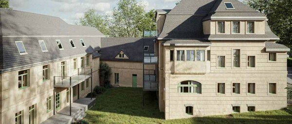 Residenz Amsdorf, Halle