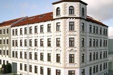 Illustration: Riesaer Strasse, Leipzig