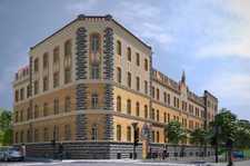 Illustration: The Station Studentenapartments, Halle